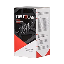 Botella individual de Testolan, suplemento para el rendimiento masculino