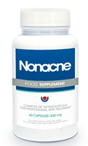 Una botella de Nonacne, tratamiento contra el acné