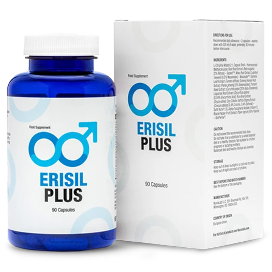 Envase de Erisil Plus desde otro ángulo