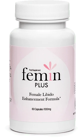 Botella de suplemento Femin Plus